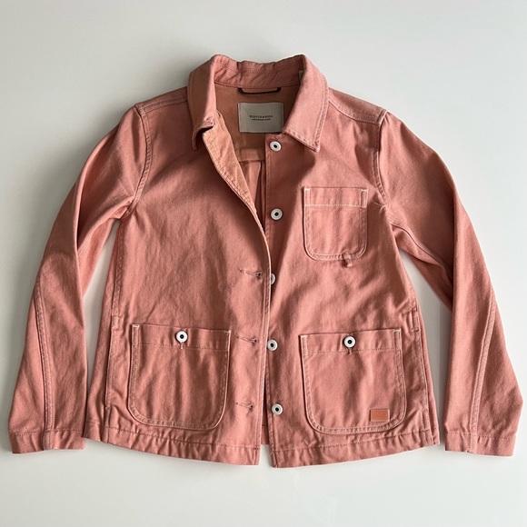 Scotch & Soda Jackets & Blazers - Scotch & Soda workwear jacket, dusty pink, xs